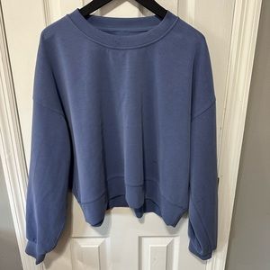 Lululemon Softstreme Oversized Crop Crew size 14